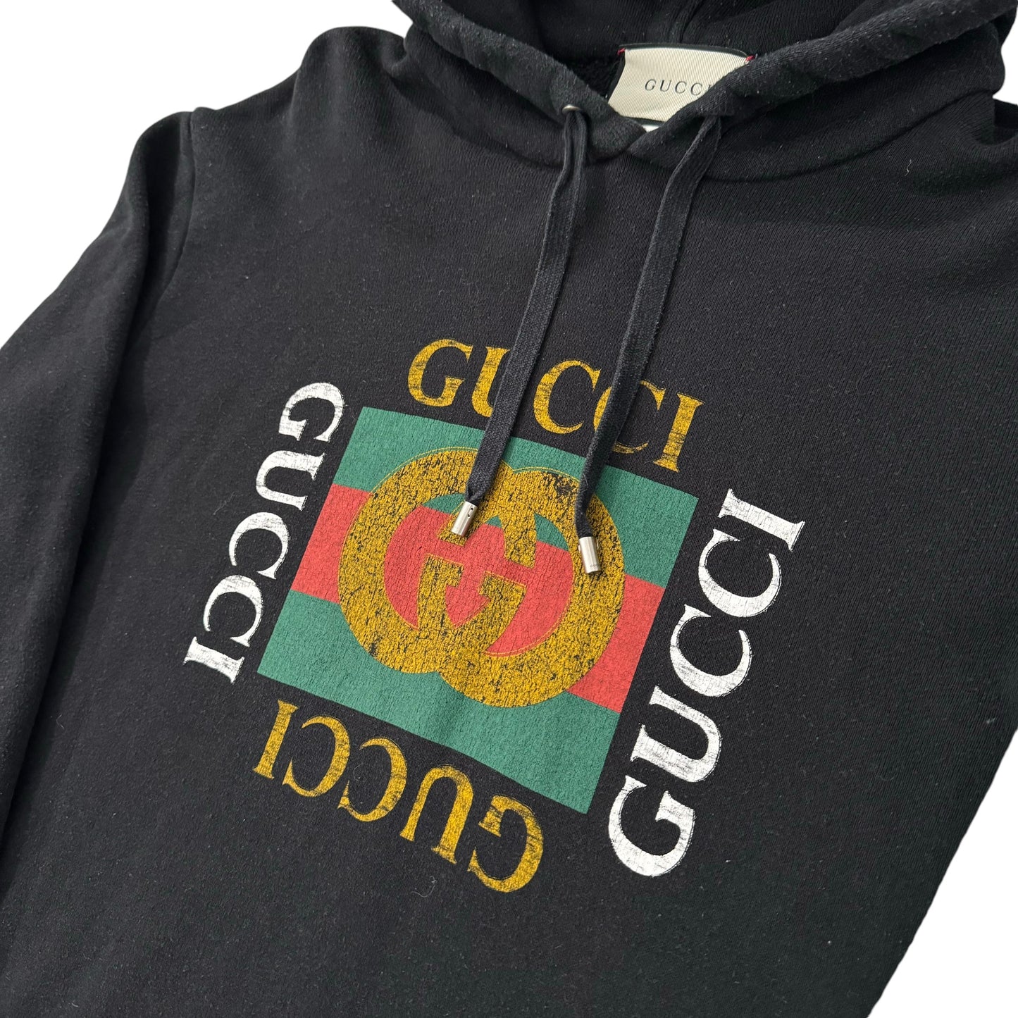 Gucci Fake Logo Hoodie