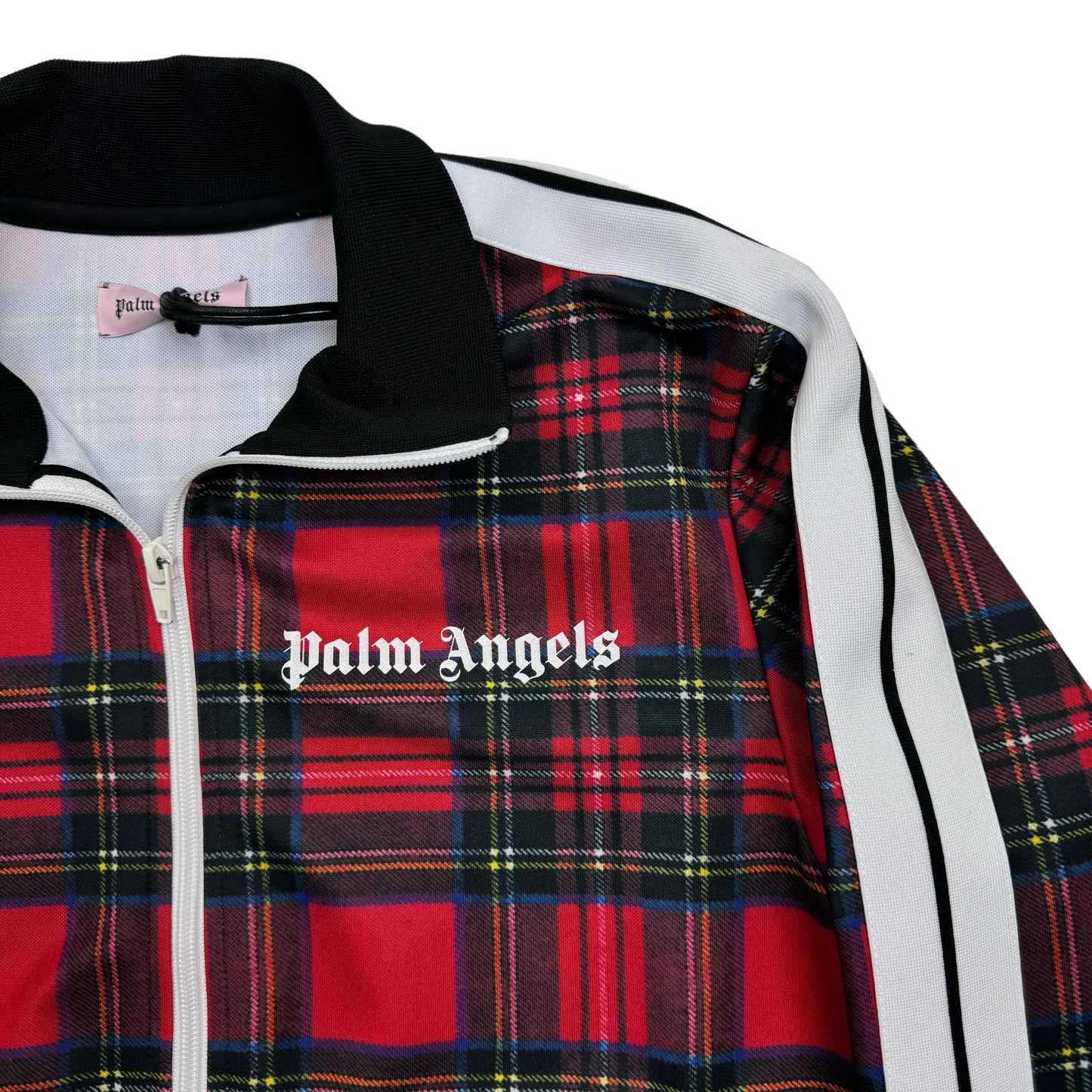Palm Angels Checked Track Jacket