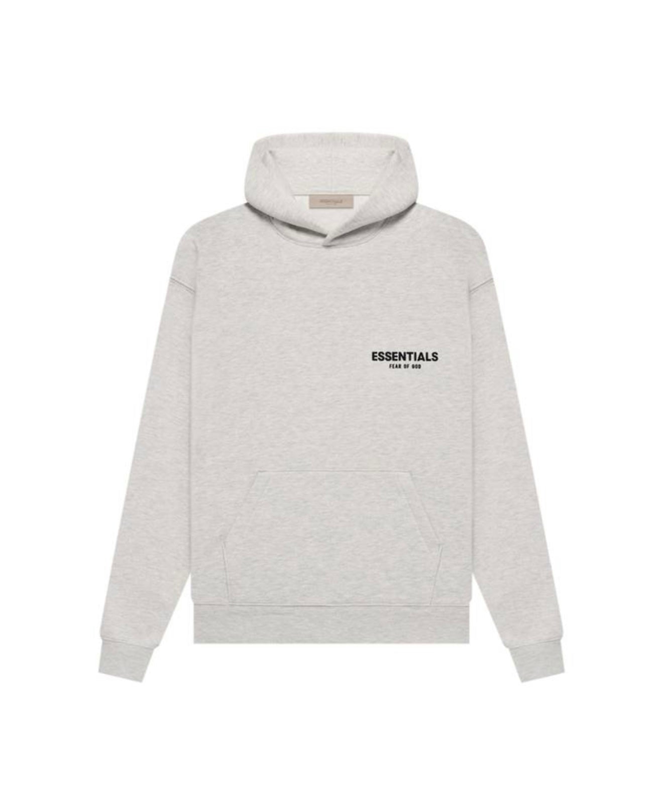 Fear Of God Essentials Hoodie 'Light Oatmeal'