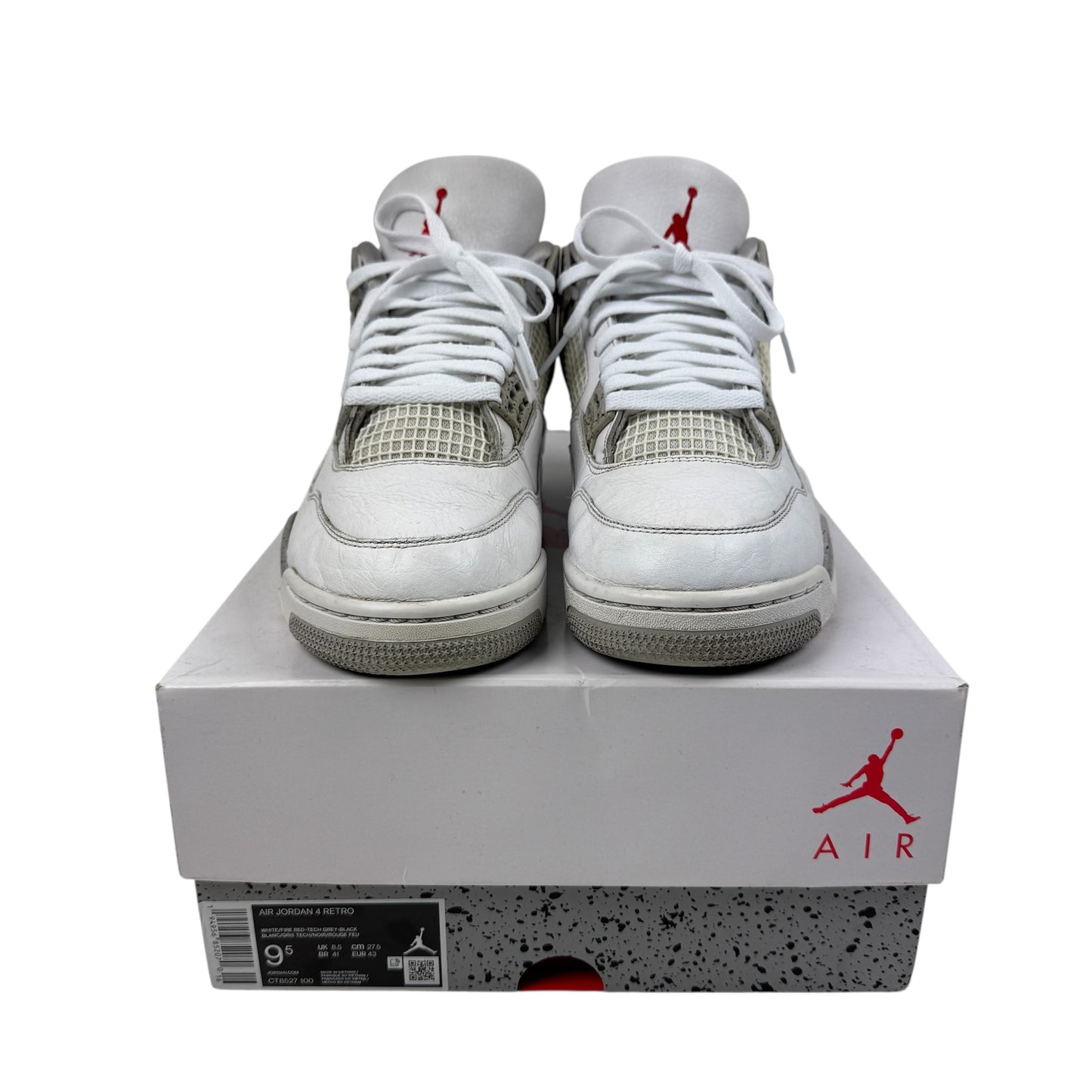 Jordan 4 Retro White Oreo