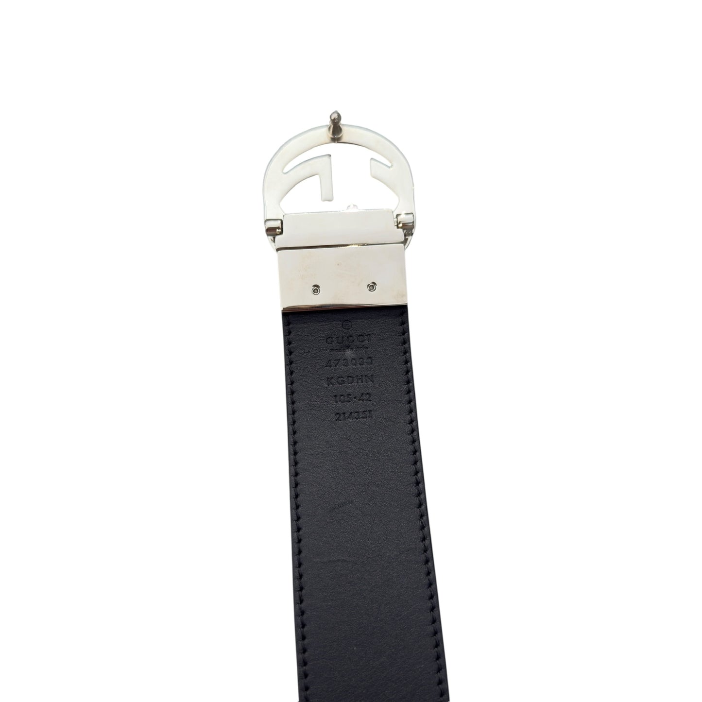 Gucci Reversible GG Supreme Belt