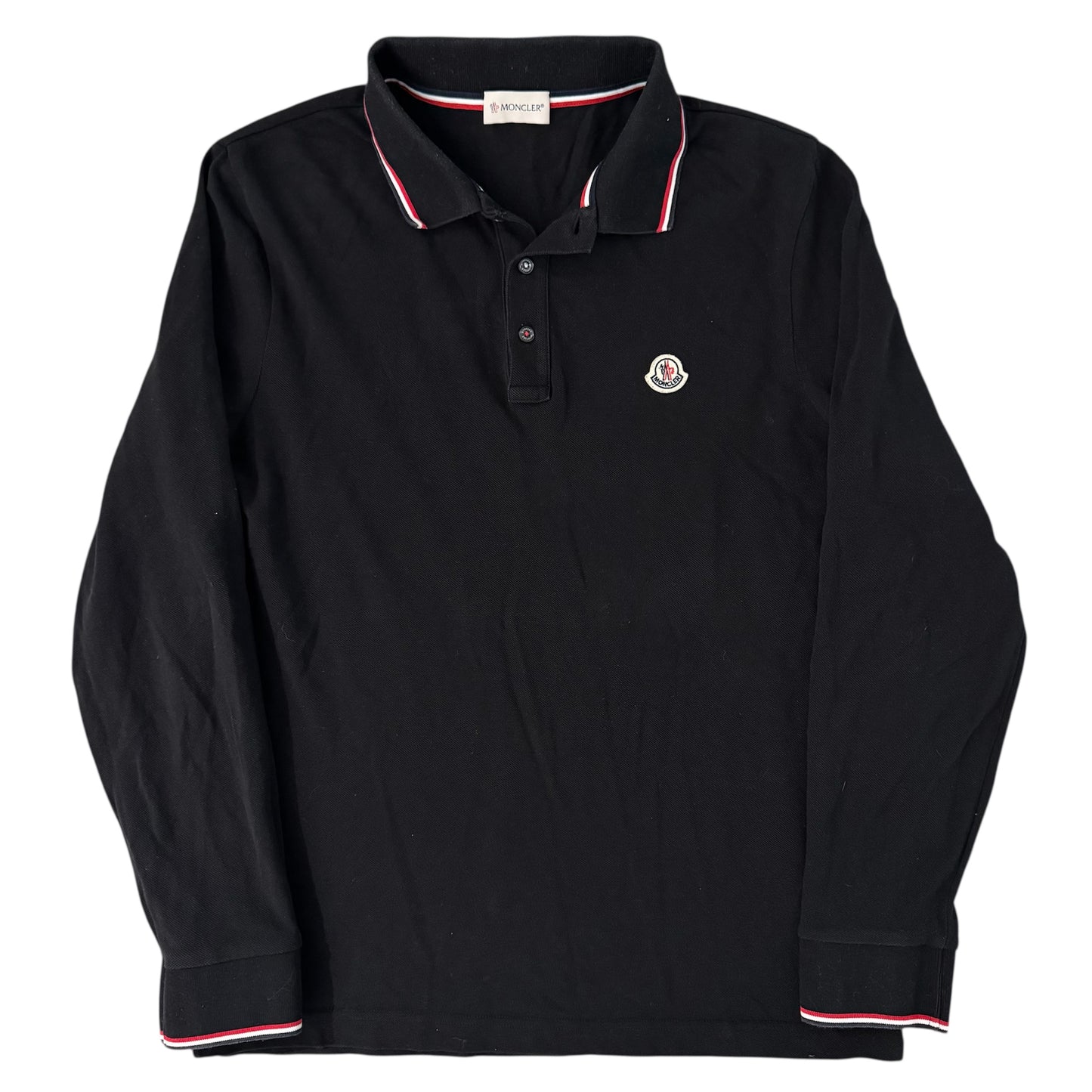 Moncler Long Sleeve Polo