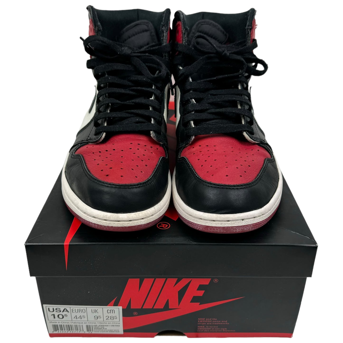 Jordan 1 Retro High Bred Toe