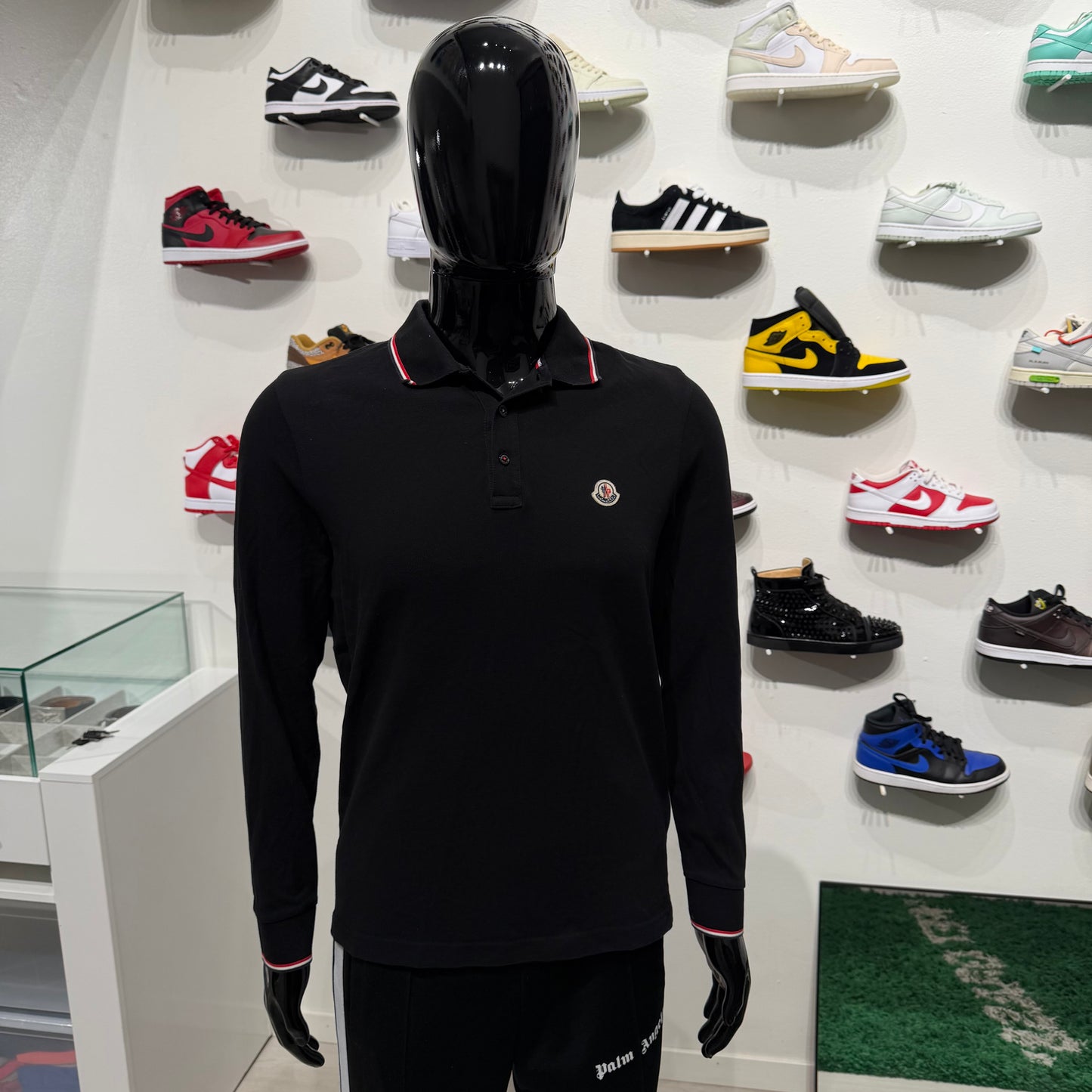 Moncler Long Sleeve Polo