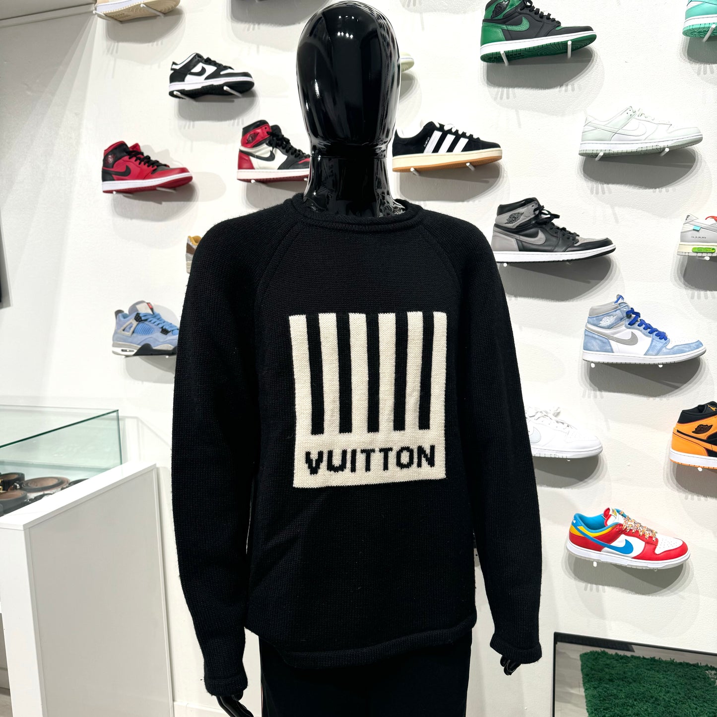 Louis Vuitton Barcode Logo Knit