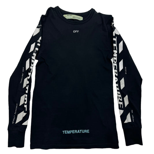 Off-White Diagonal Temperature LS