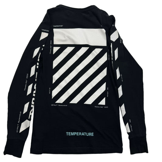 Off-White Diagonal Temperature LS