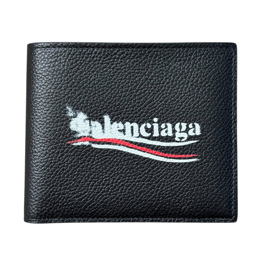 Balenciaga Logo-Print Wallet