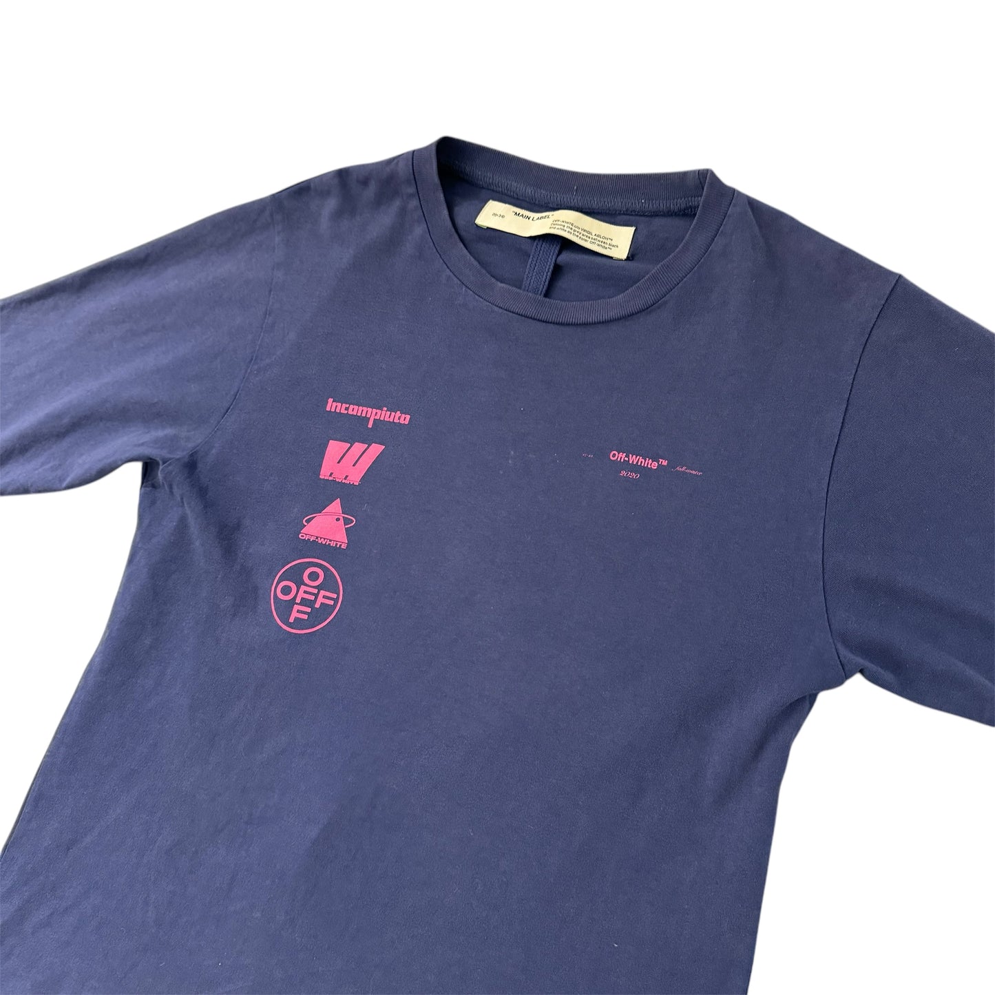 Off-White Blue Mariana De Silva Over T-Shirt