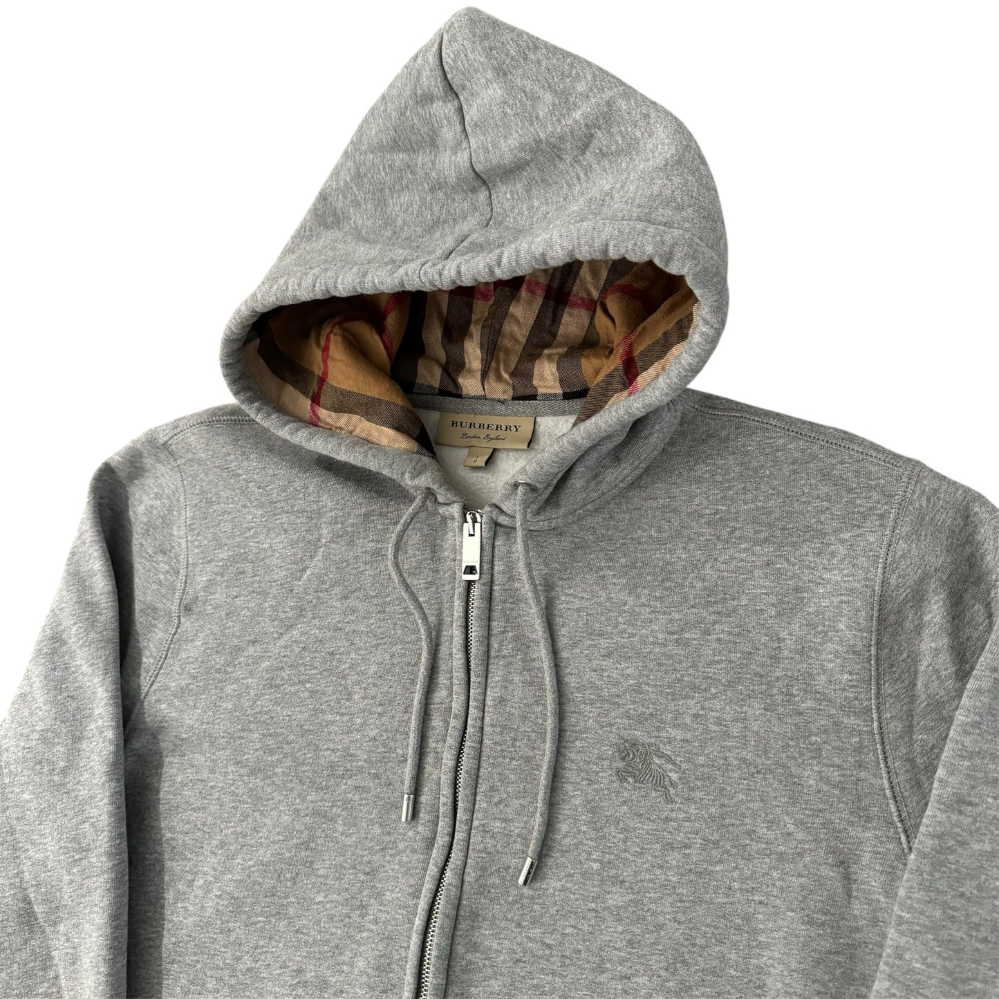 Burberry Zip Up Hoodie