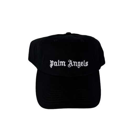 Palm Angels Black Logo Cap