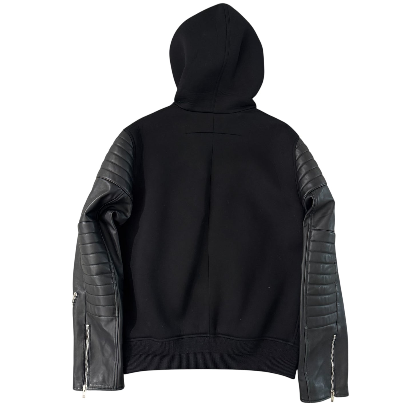 Givenchy Neonprene Leather Hoodie