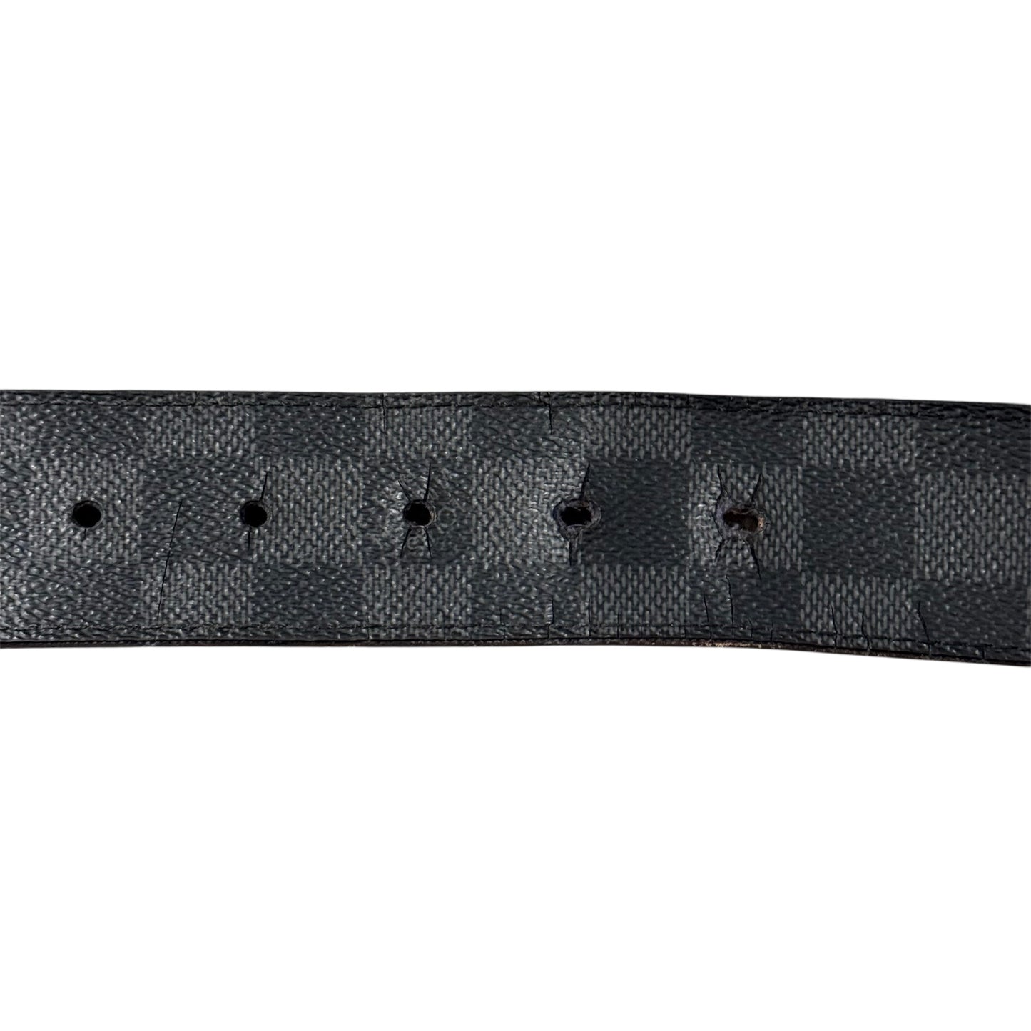 Louis Vuitton Damier Graphite  Belt