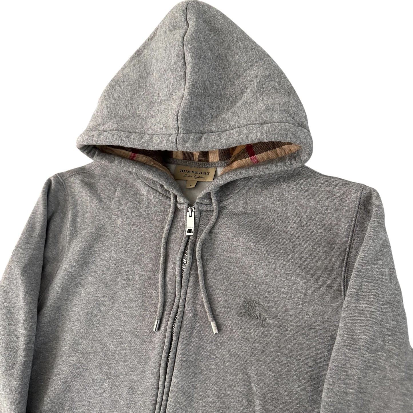 Burberry Zip Up Hoodie