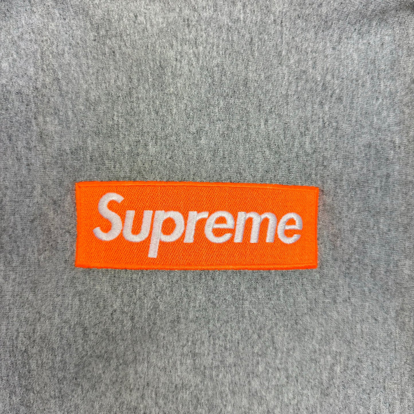 Supreme Boxlogo Hoodie Heather Grey