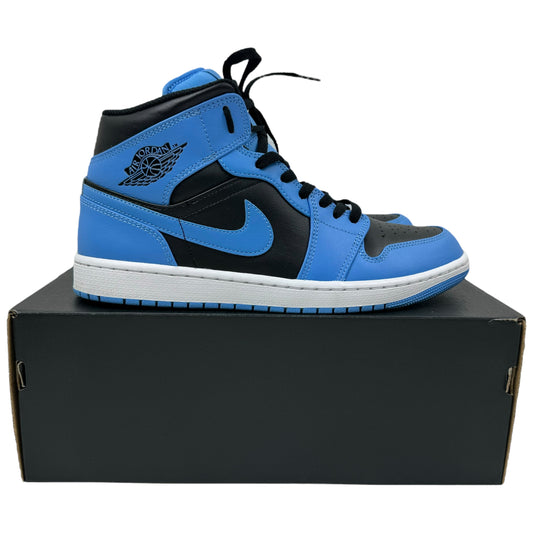Jordan 1 Mid University Blue Black