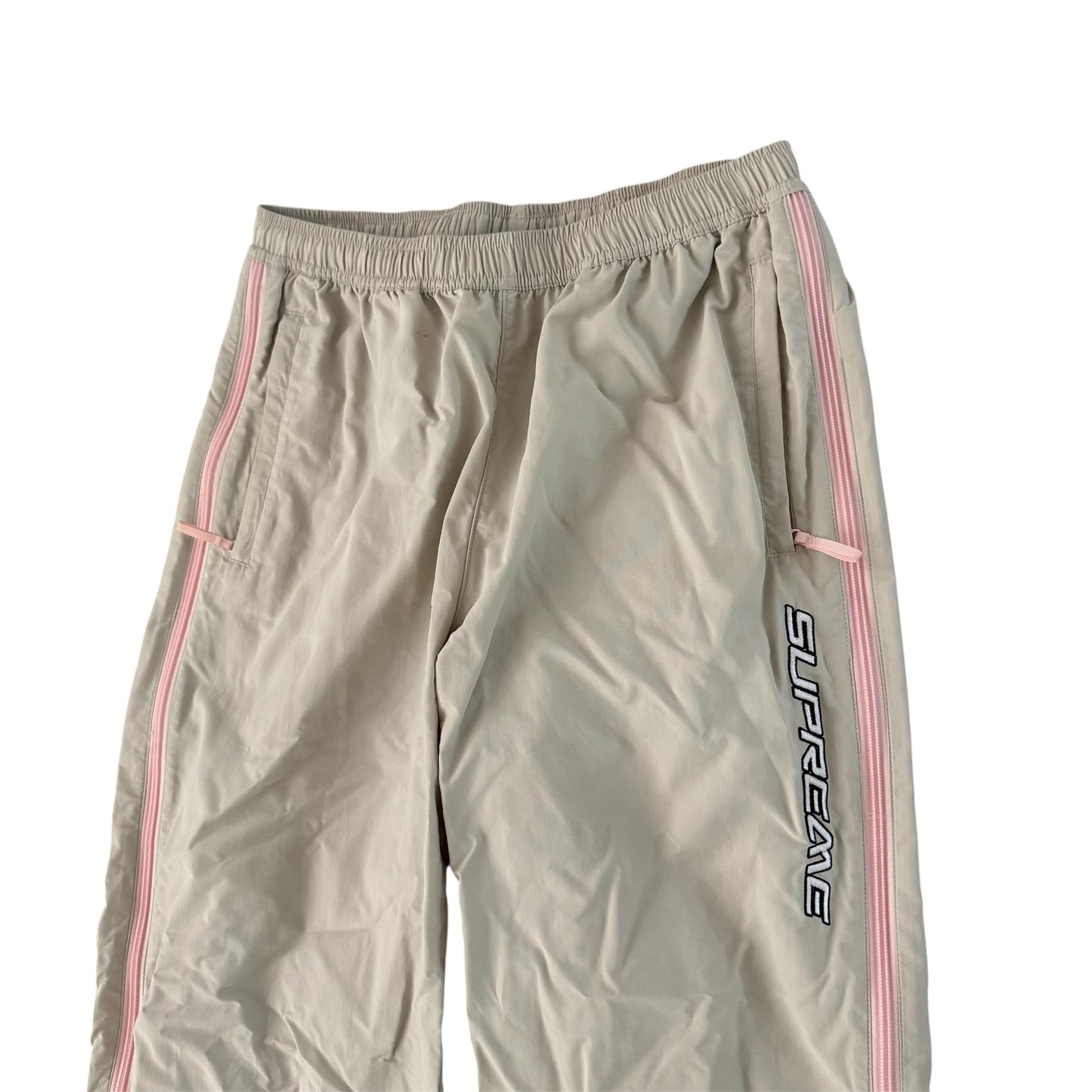 Supreme Contrast Zip Warm Up Pants