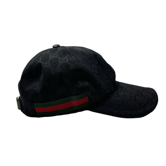 Gucci GG Canvas Baseball Hat With Web