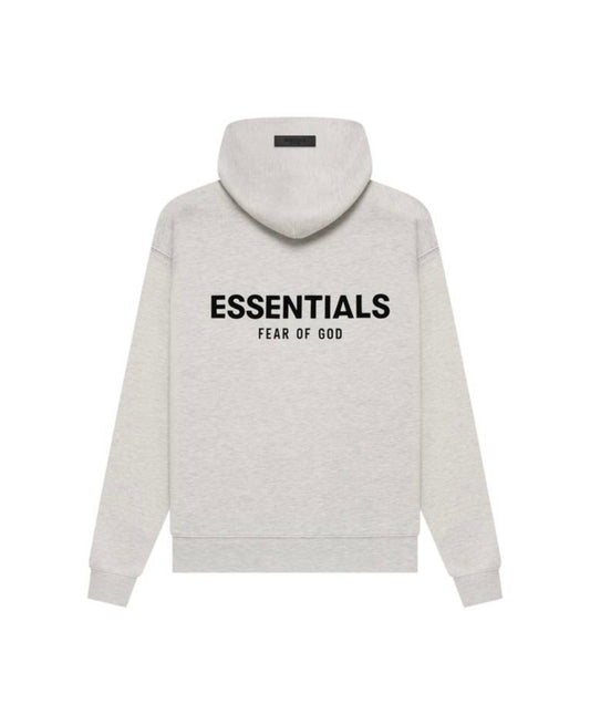 Fear Of God Essentials Hoodie 'Light Oatmeal'