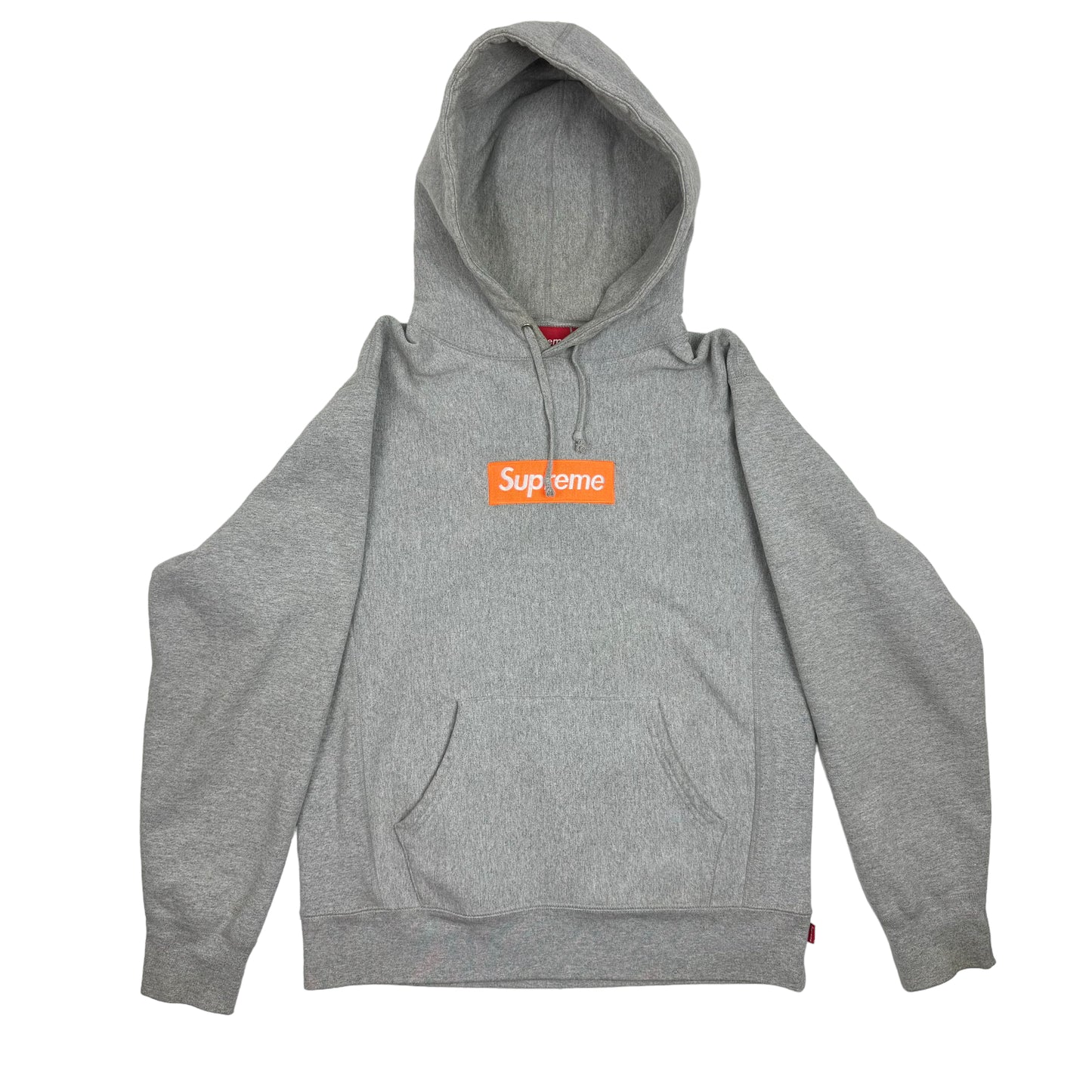 Supreme Boxlogo Hoodie Heather Grey