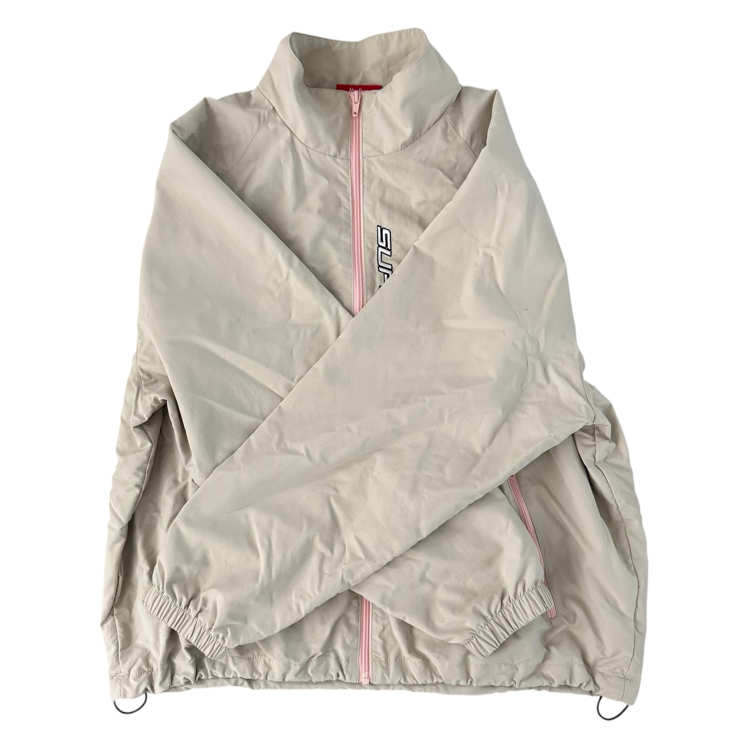 Supreme Contrast Zip Track Jacket