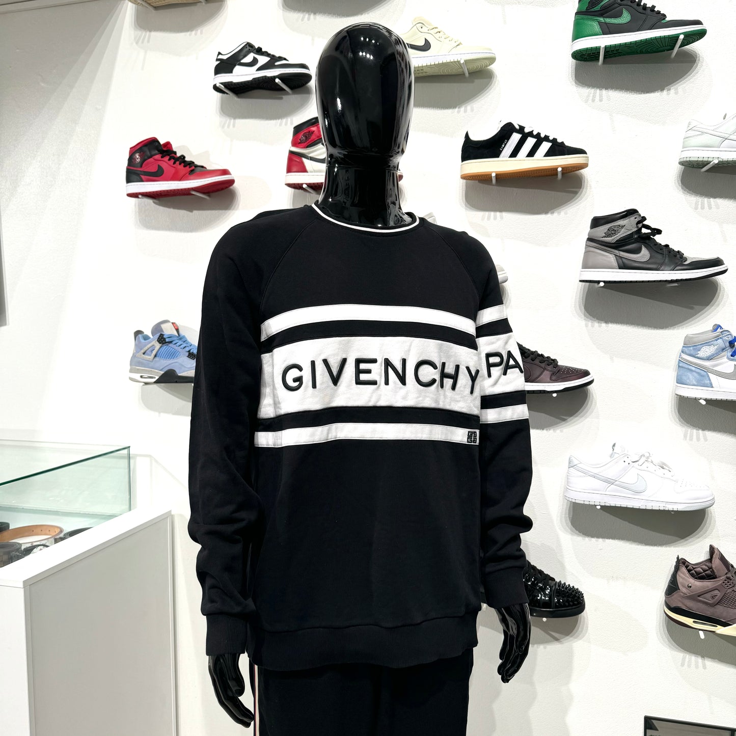 Givenchy Oversized Logo Band Crewneck