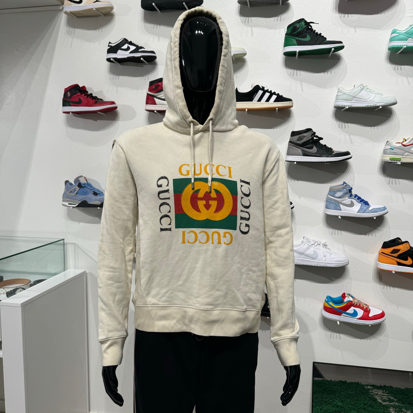 Gucci Fake Logo Hoodie