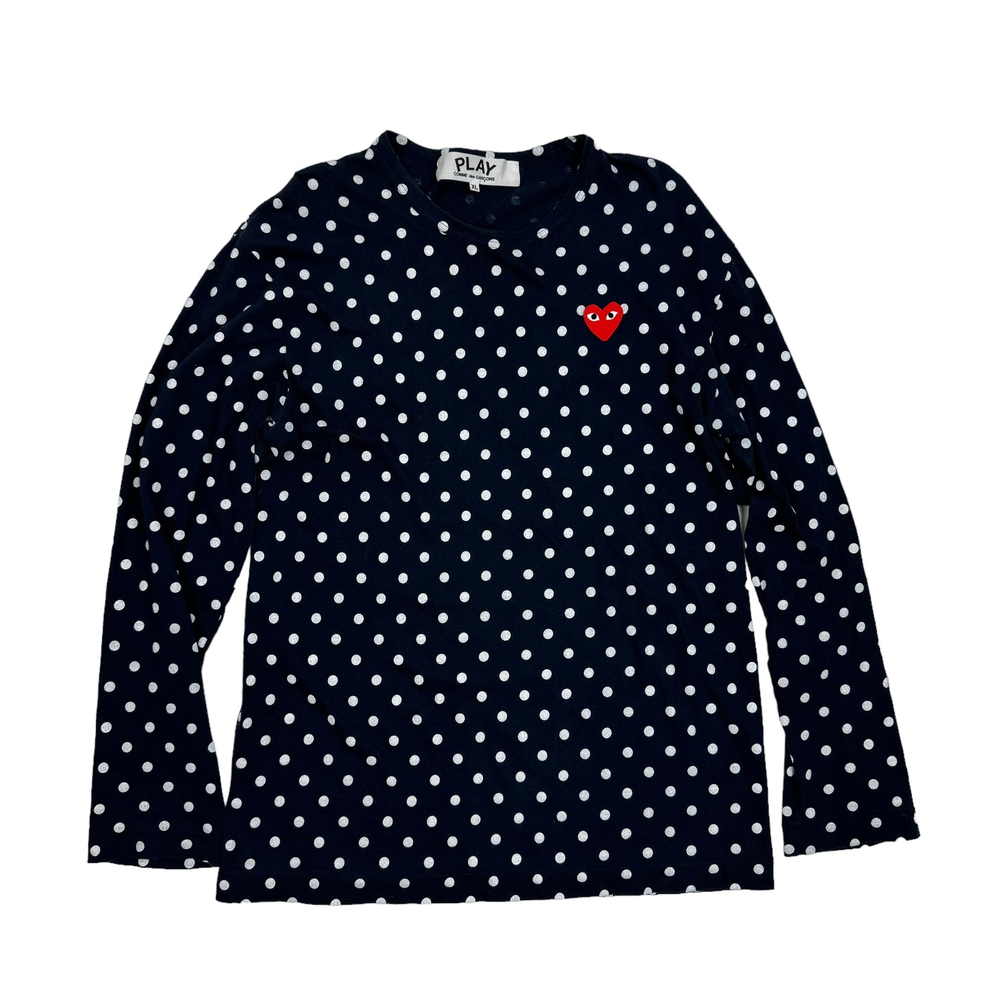 Comme des Garçons Play Polka Dot LS