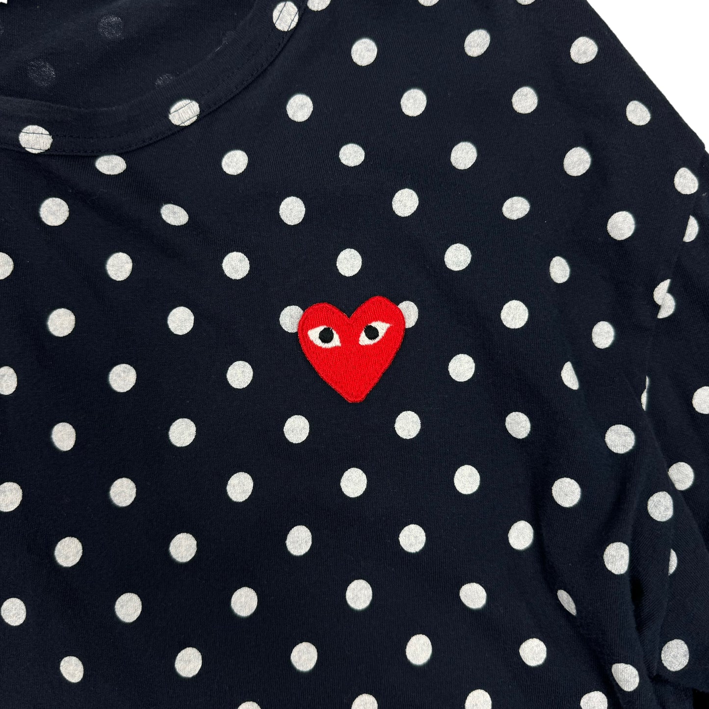 Comme des Garçons Play Polka Dot LS