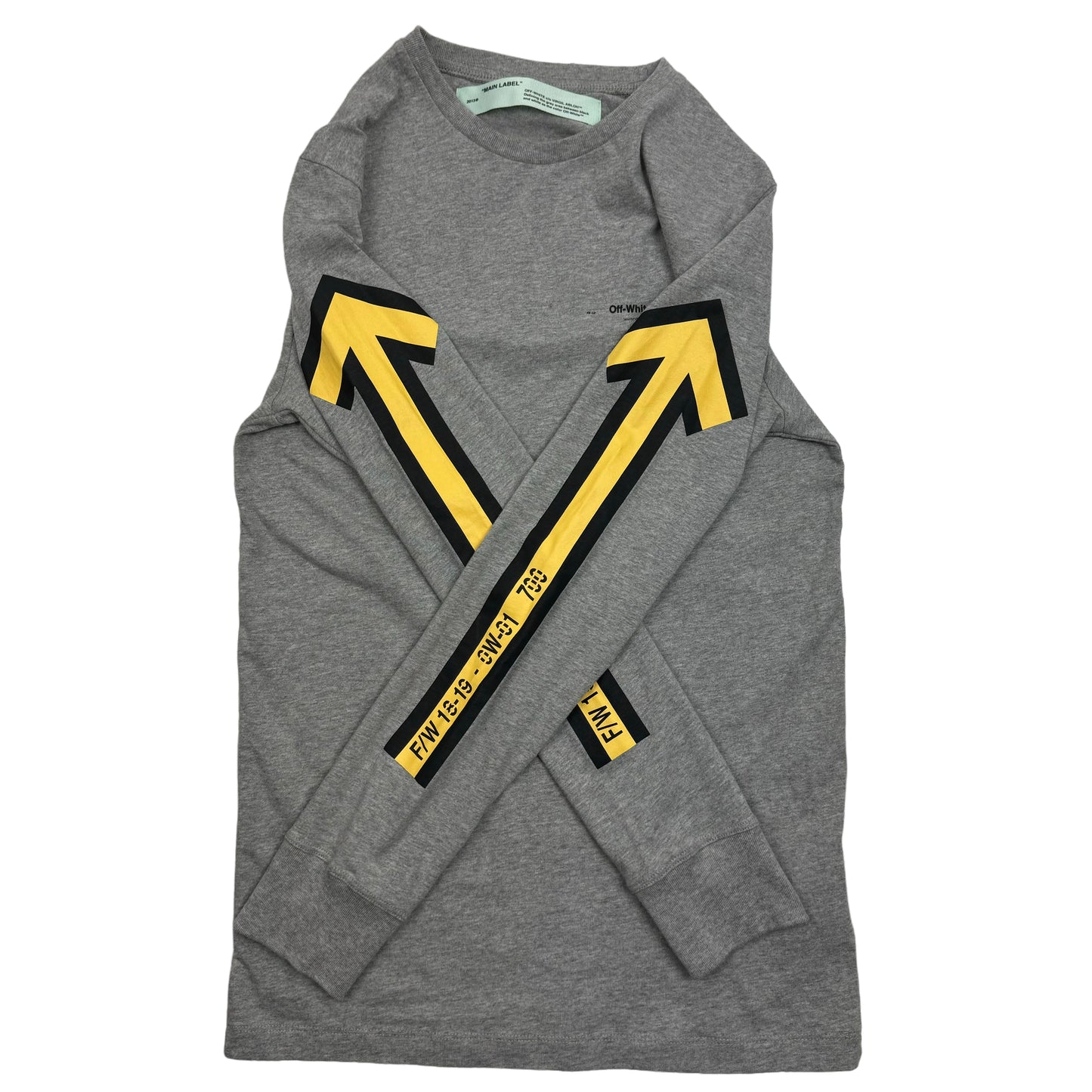 Off-White Yellow Arrows LS