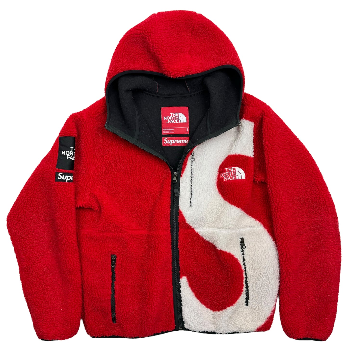 Supreme TNF S Logo Fleece Jacket