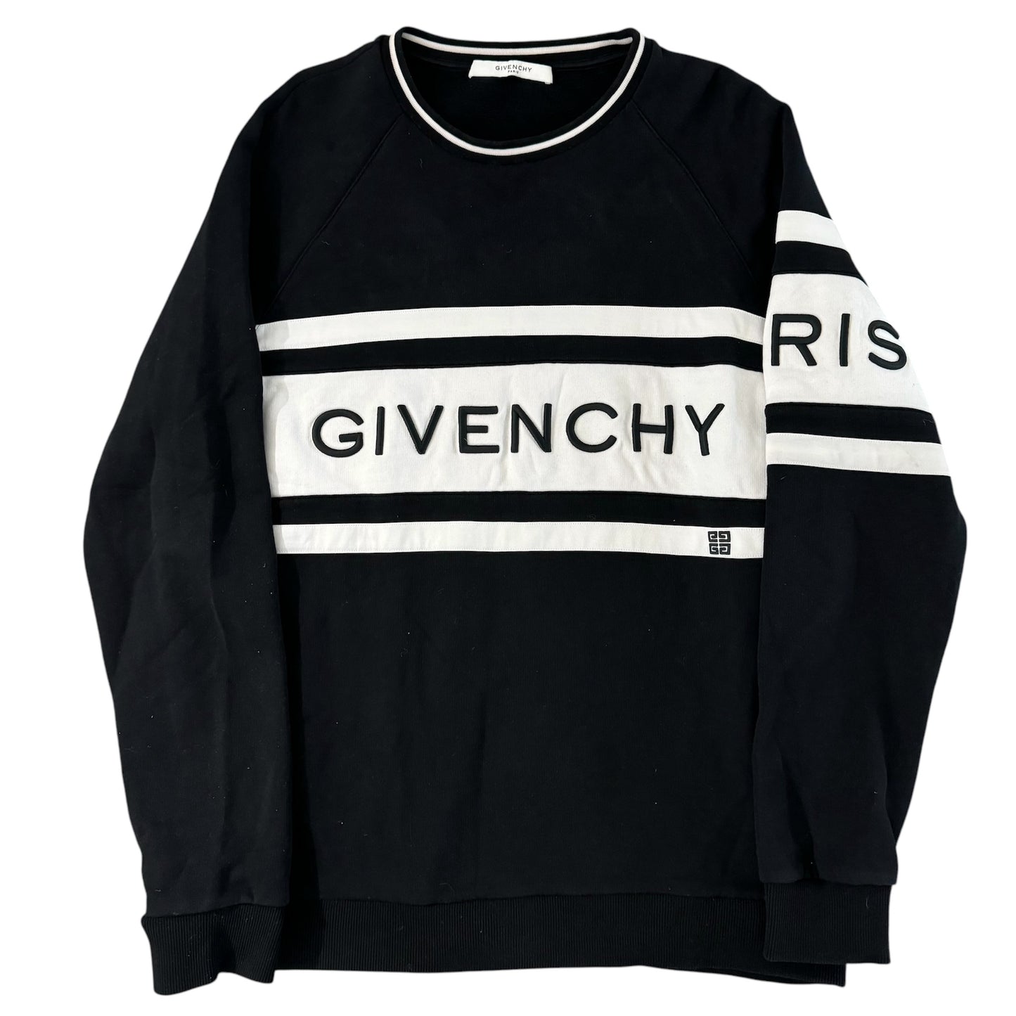 Givenchy Oversized Logo Band Crewneck