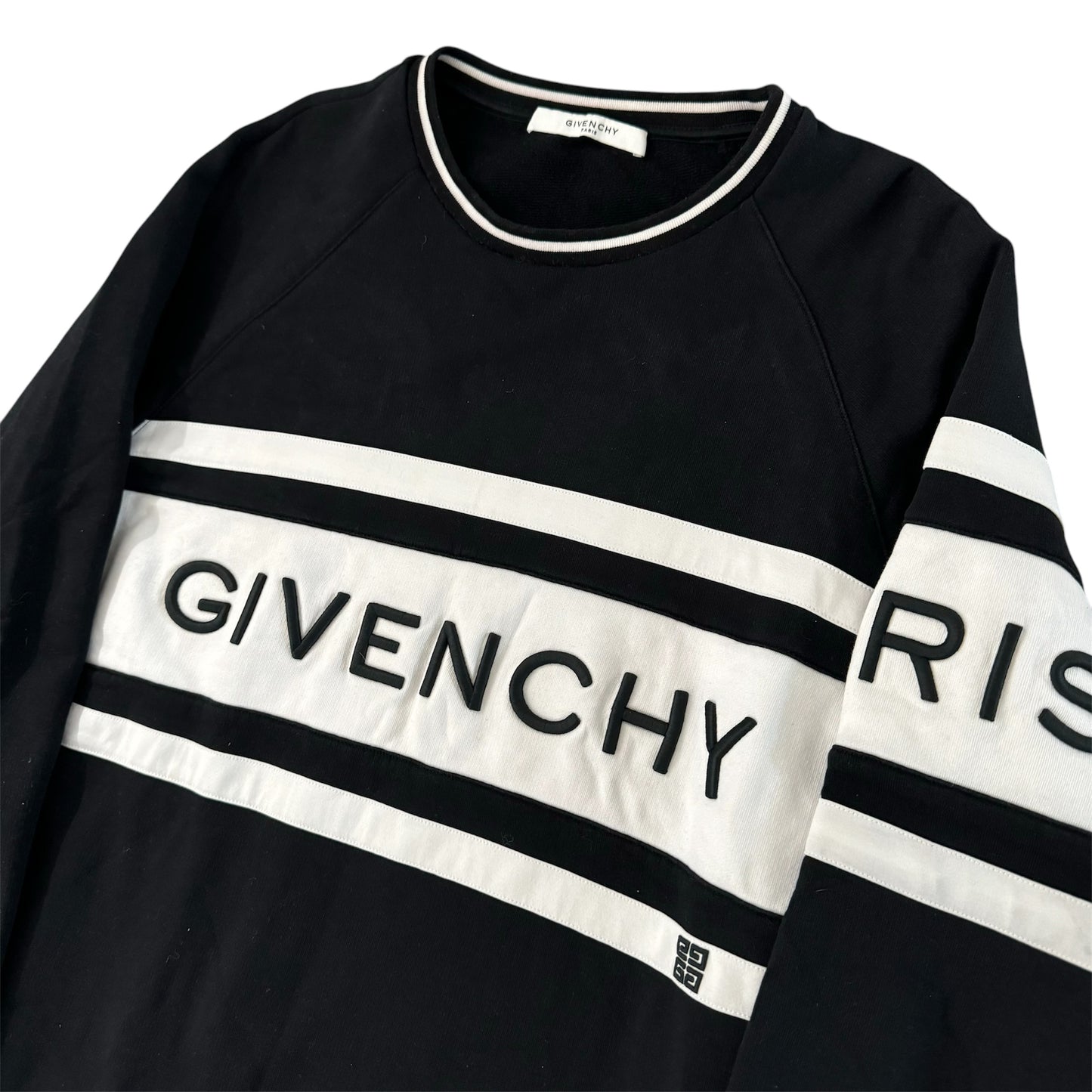 Givenchy Oversized Logo Band Crewneck