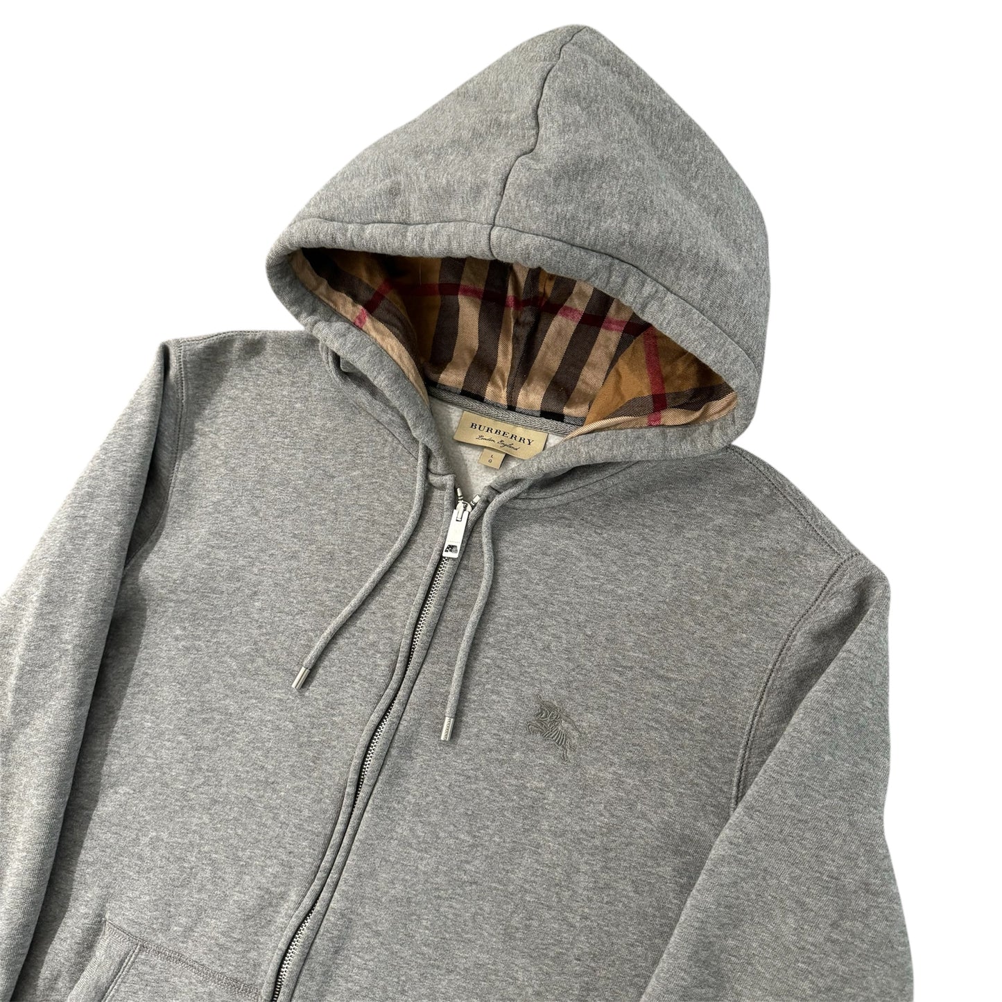 Burberry Zip Up Hoodie