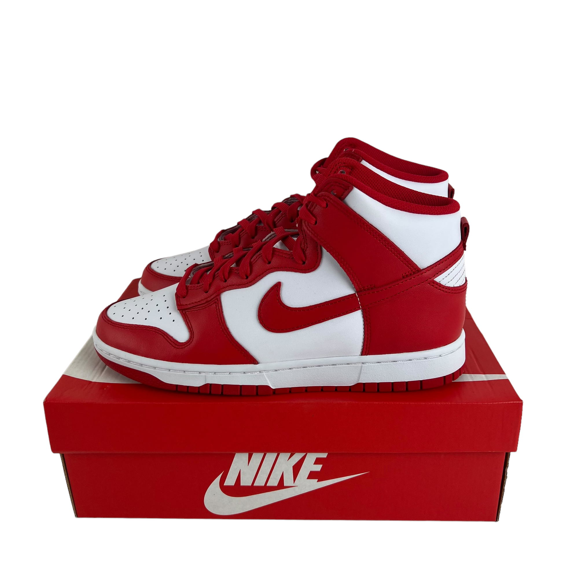 Nike Dunk High Championship White Red EU 43 - Main Image